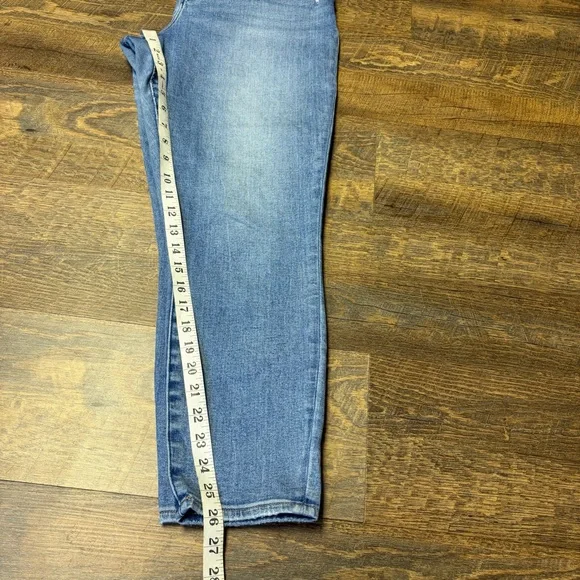 Abercrombie & Fitch Super Skinny Ankle High Rise Jeans Size 31/12 Curve Love - Picture 5 of 8